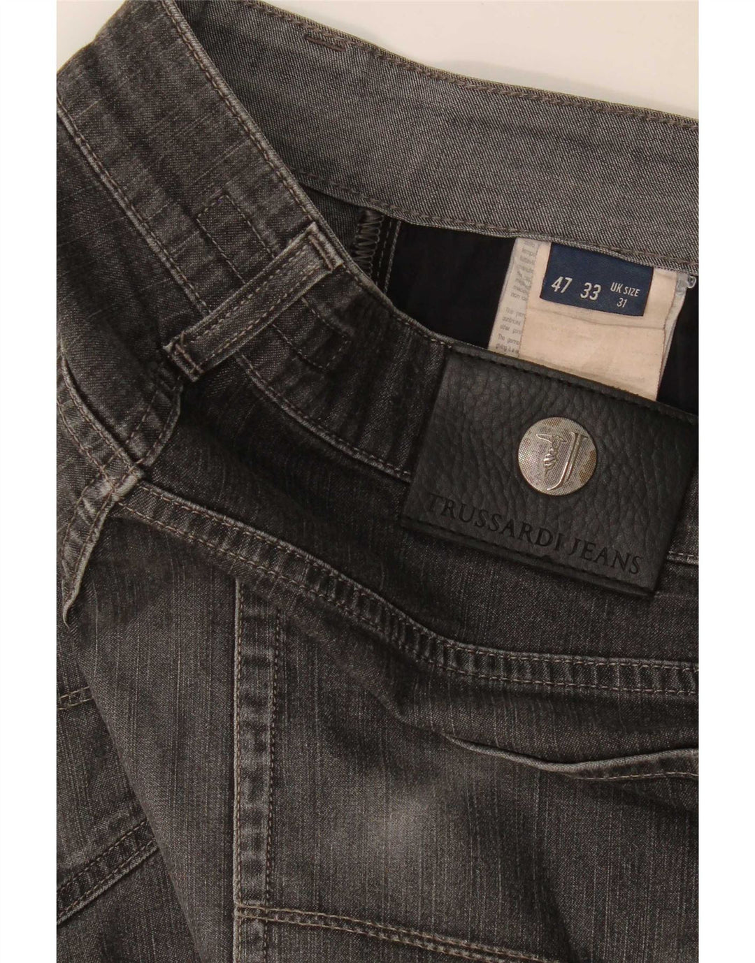 Trussardi muške ravne traperice W31 L31 sive
