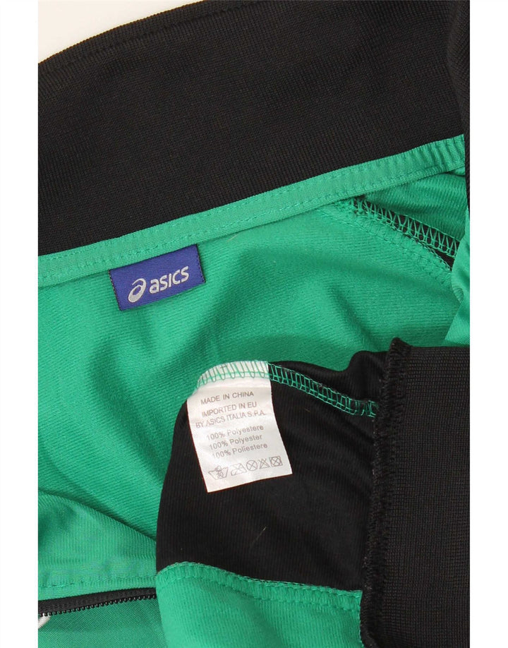 Gornja jakna Asics Graphic Trenirka 2XL poliester zelene boje