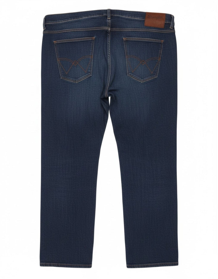Wrangler muške ravne traperice W47 L28 tamnoplave