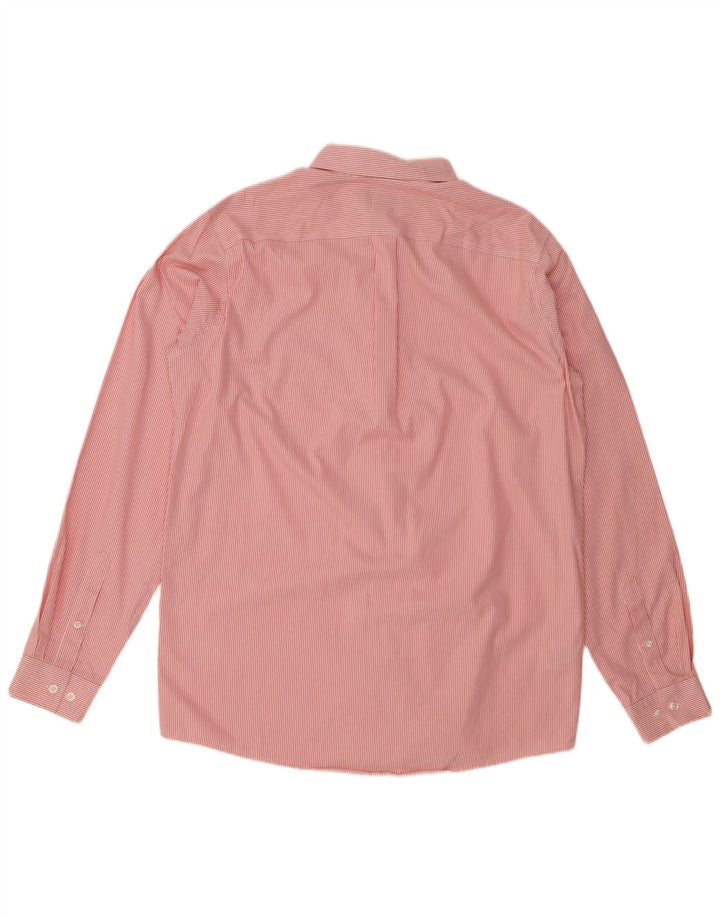 Eddie Bauer muška visoka opuštena majica velike pamučne crvene pruge