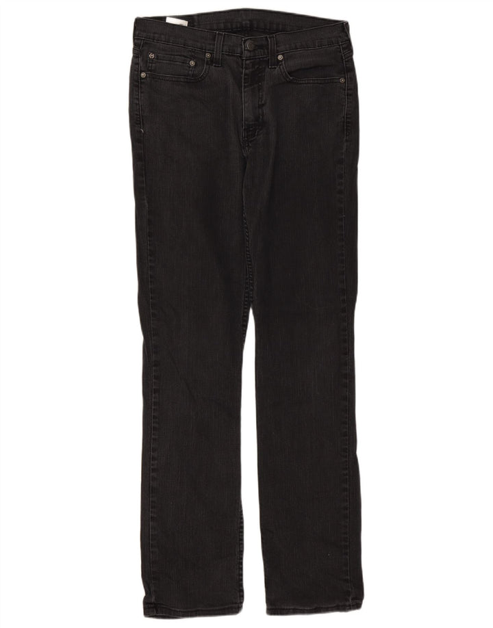Levi's muške 514 ravne traperice W32 L34 crni pamuk