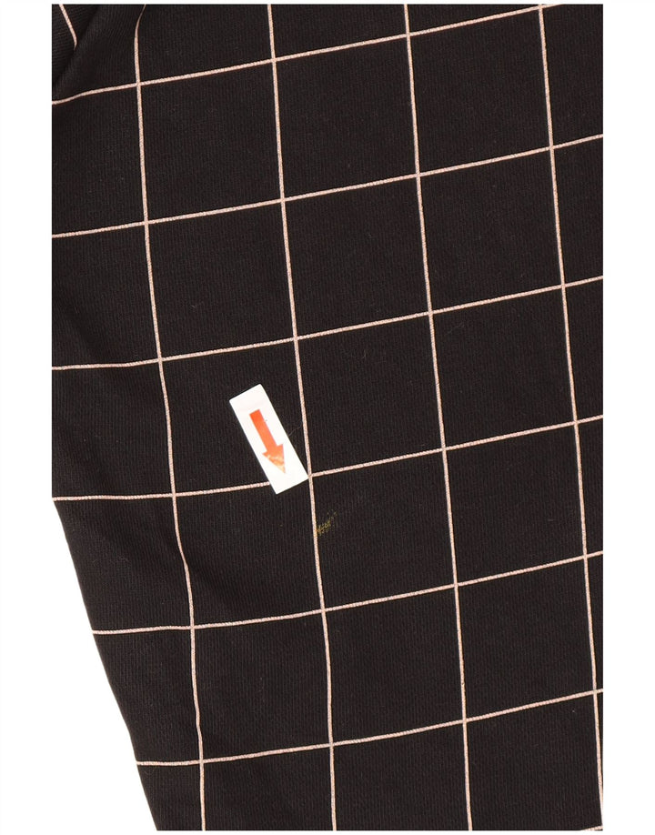 Fila muška majica s kapuljačom s kapuljačom, mali crni karirani pamuk