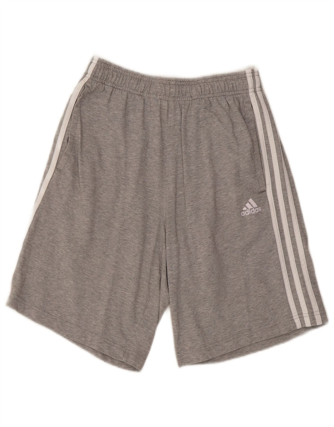 Adidas muške sportske kratke hlače male sive pamučne boje