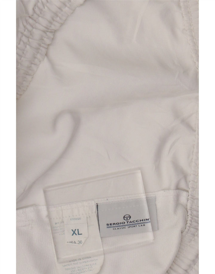 SERGIO TACCHINI Muške sportske kratke hlače XL bijeli poliester