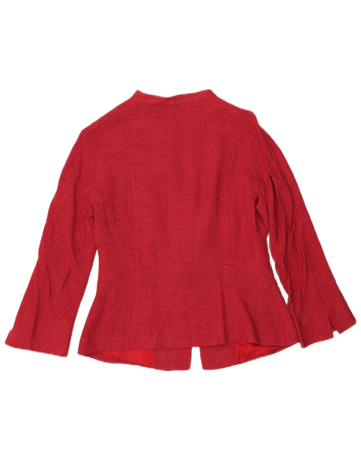 Zara ženski blejzer jakna EU 40 srednje crvene rajone