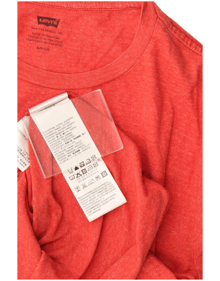 Levi's muška majica kratkih rukava s grafičkim motivima, mali crveni flekasti pamuk