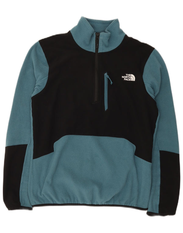 The North Face muški džemper od flisa s patentnim izrezom Mali plavi poliester u boji