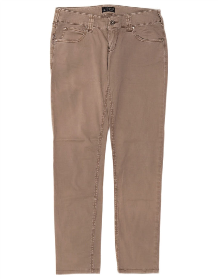 Armani ženske uske ležerne hlače W27 L28 sive