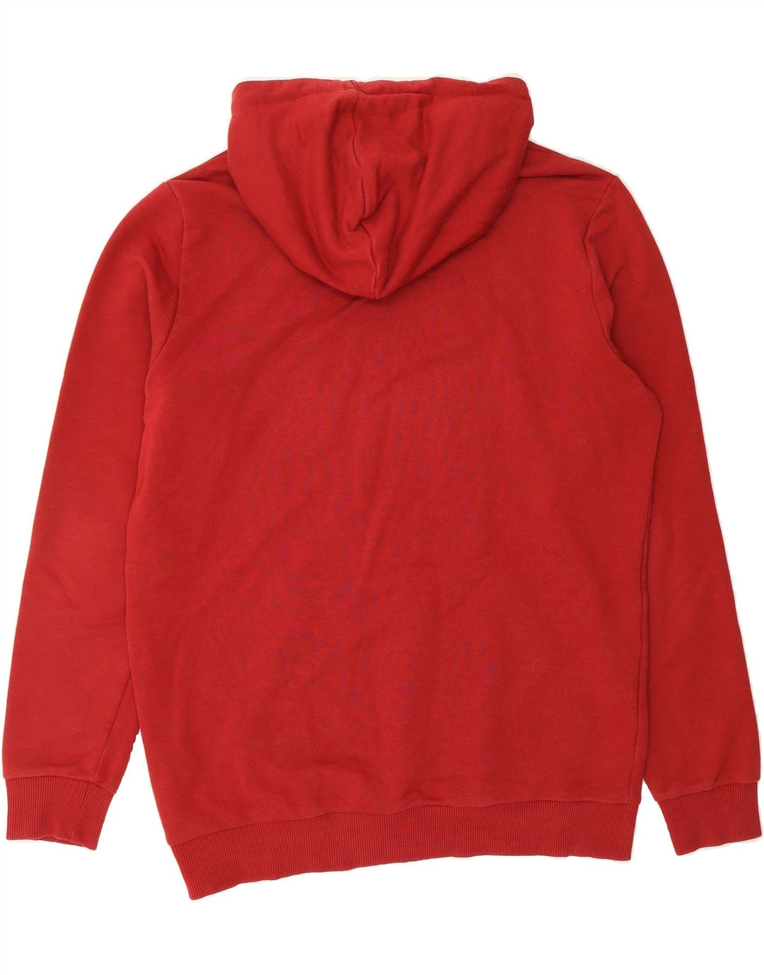PUMA Mens Graphic Hoodie Jumper Medium Red Cotton Vintage Puma and Second-Hand Puma from Messina Hembry 