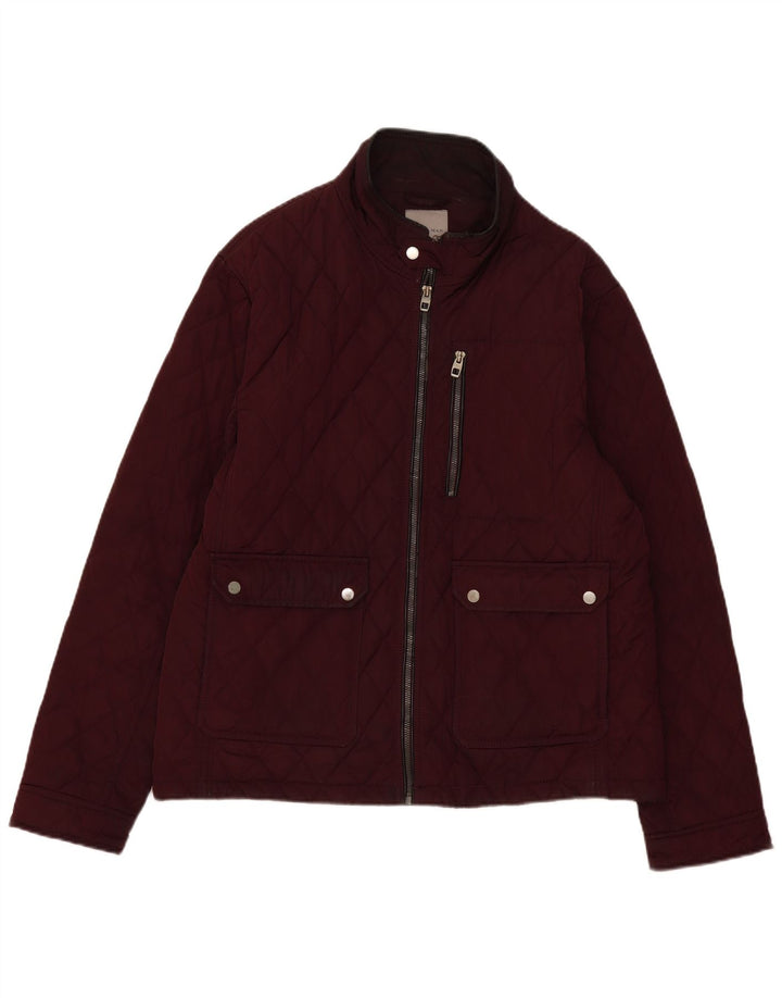 Zara muška prošivena jakna UK 44 2XL Bordo