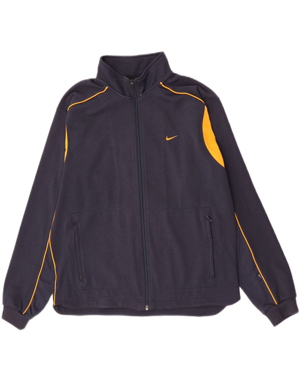 Nike Boys Trenirka Gornja jakna 13-14 godina XL tamnoplava boja