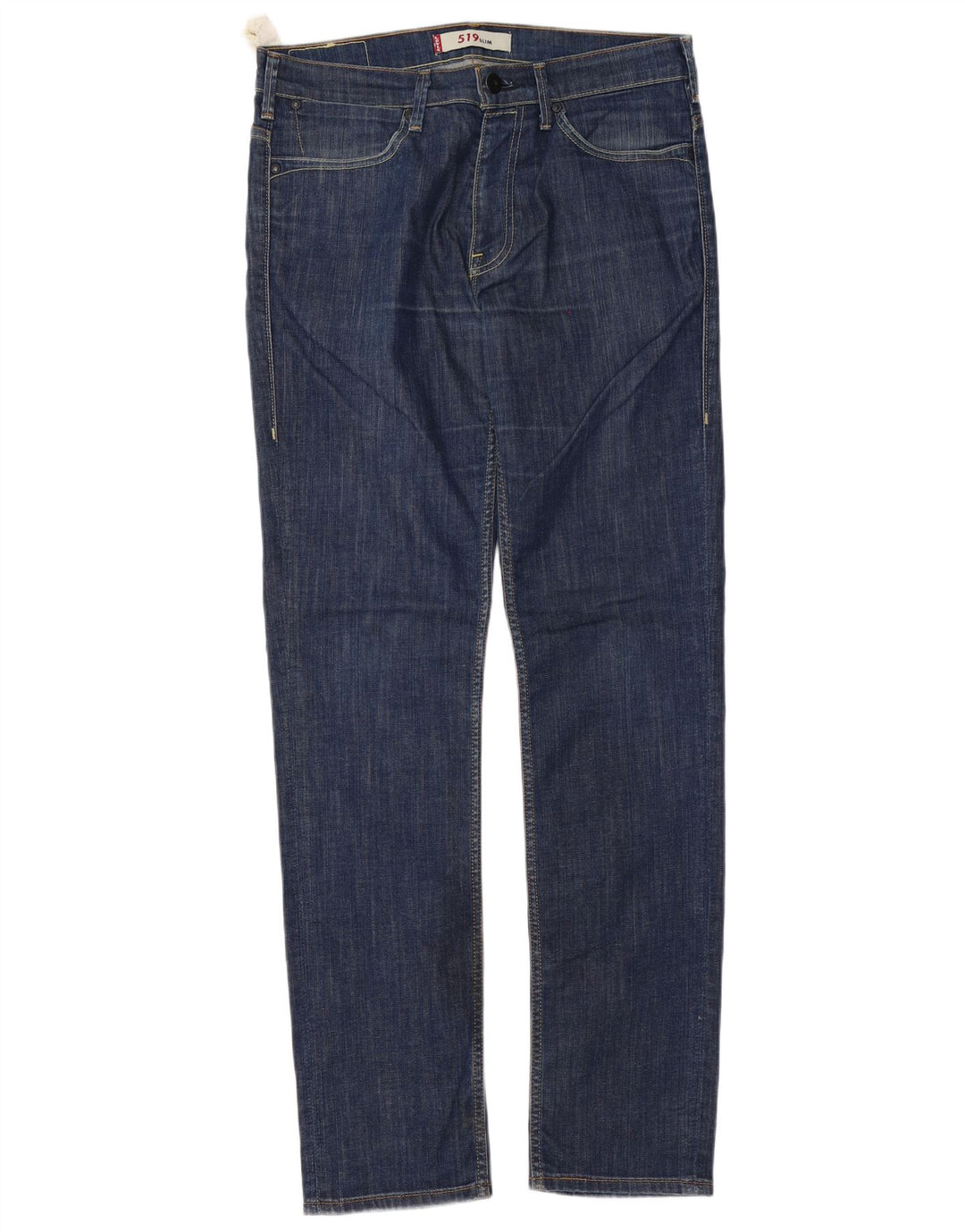 Levi's muške 519 uske traperice W34 L34 plavi pamuk