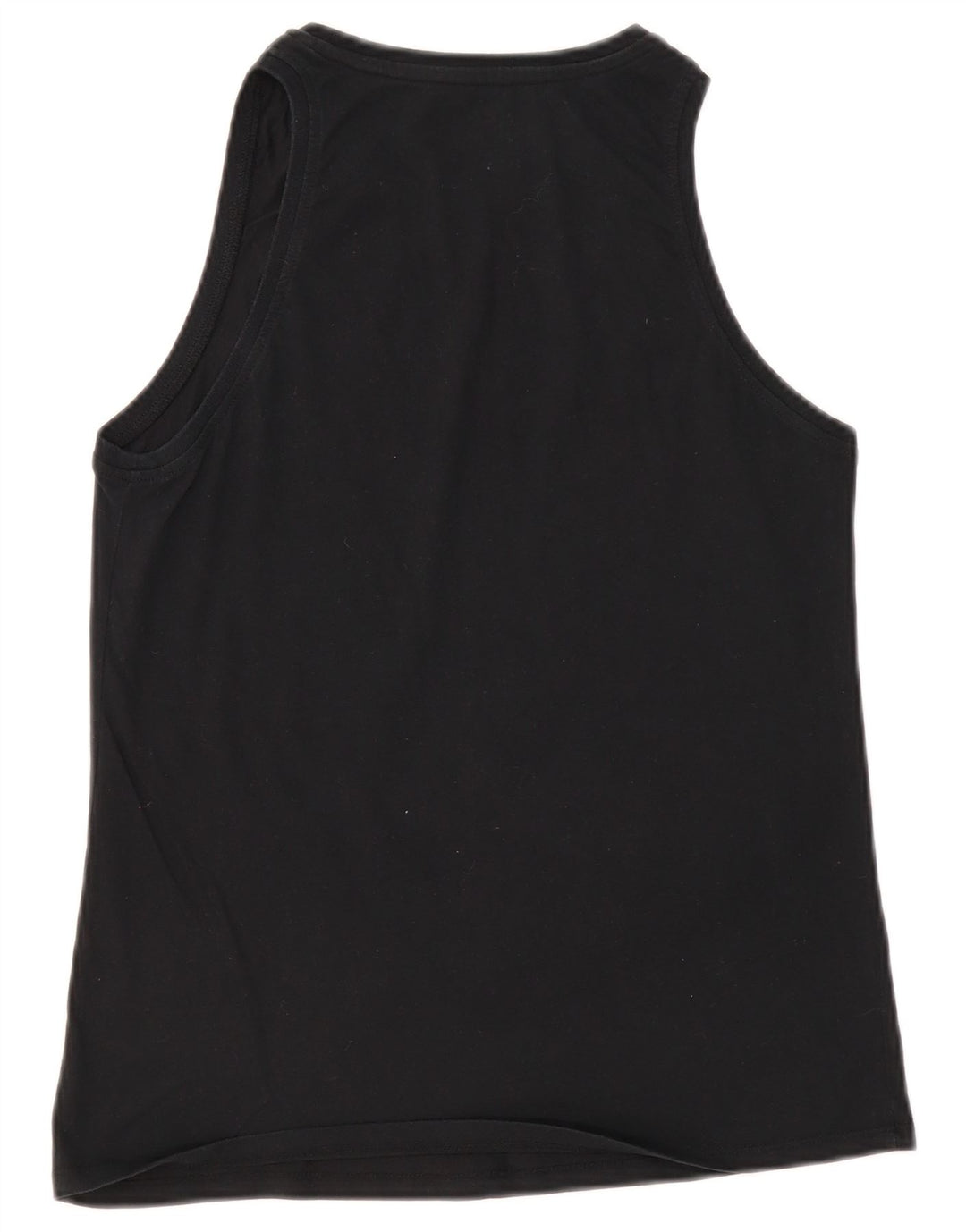 Nike Ženski Dri Fit Graphic Vest Top UK 10 Small Black