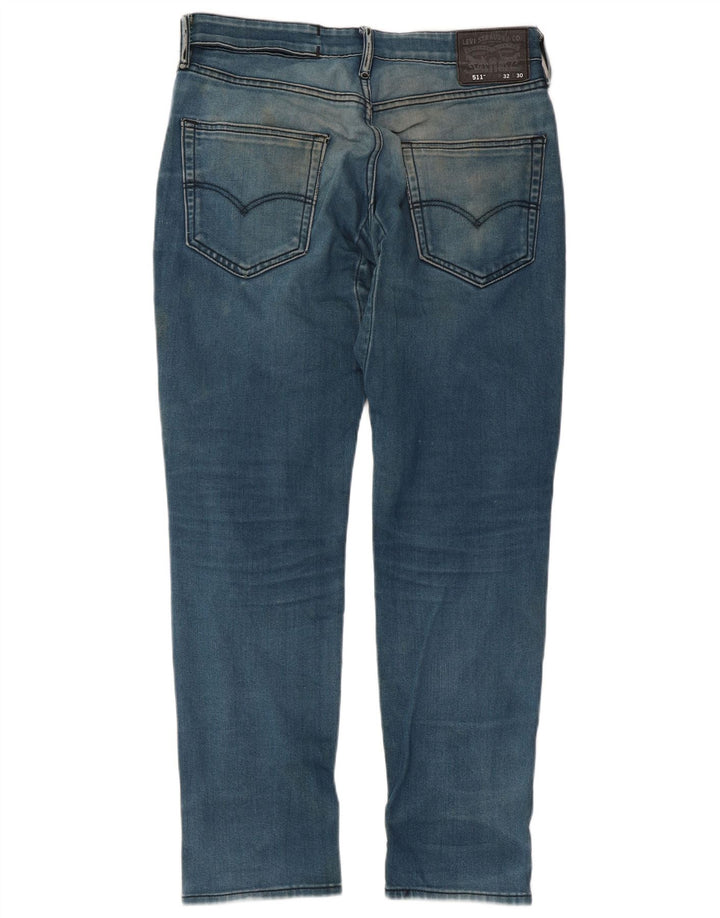 Levi's muške 511 uske traperice W32 L30 plavi pamuk