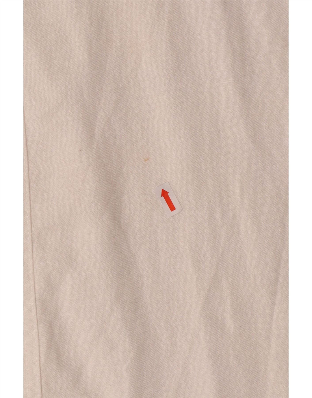 MONSOON Ženske chino hlače s bootcut UK 12 srednje W32 L31 bijeli lan