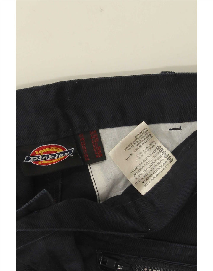 Dickies muške ravne kargo hlače W34 L31 tamnoplavi poliester