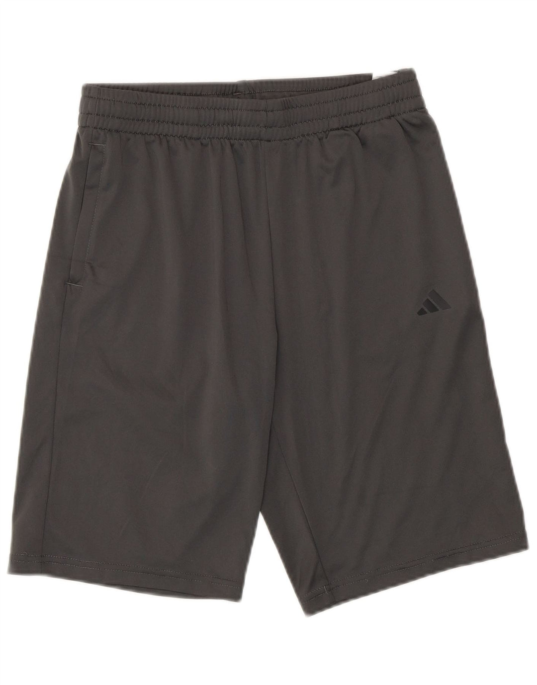 Adidas kratke sportske hlače za dječake 13-14 godina, sivi poliester