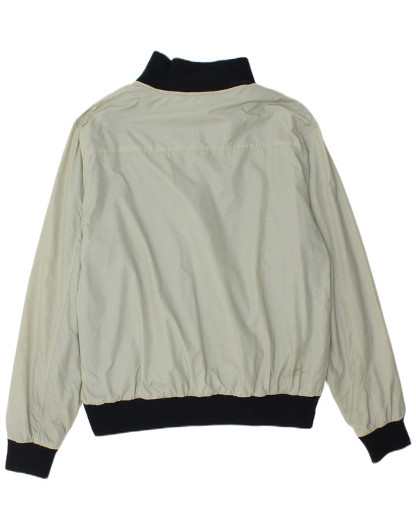 Woolrich Mens Reversible Jacket UK 42 XL Off White Nylon