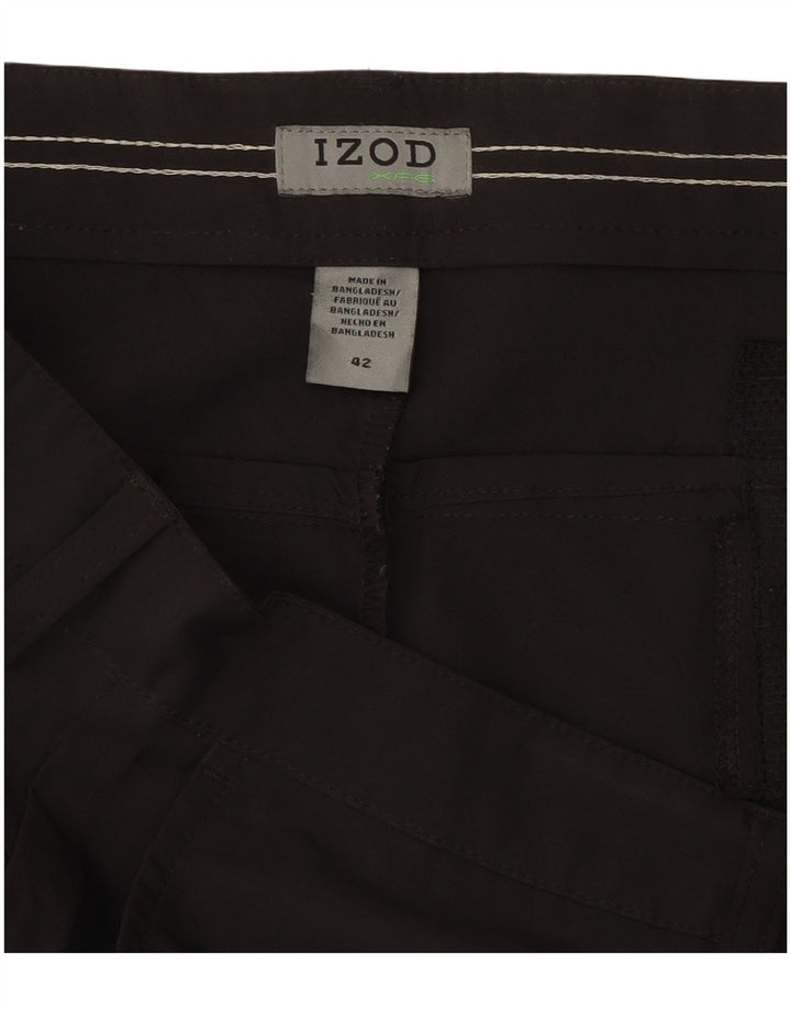 Izod muške chino kratke hlače W42 2XL crni poliester