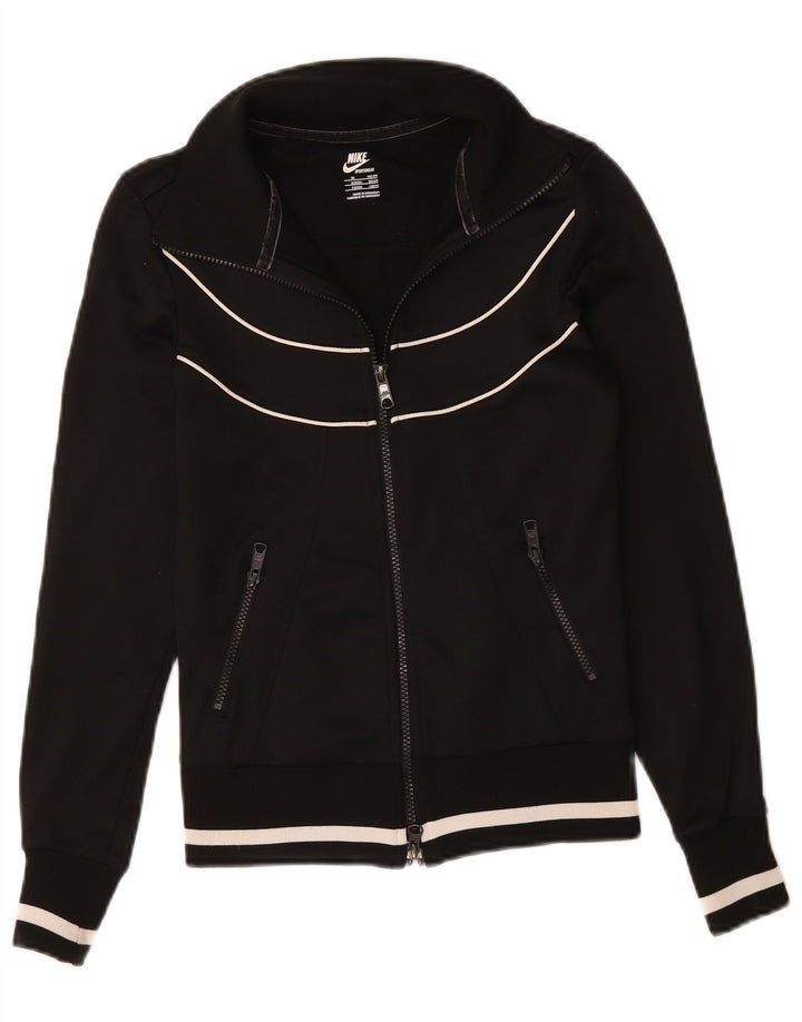 Nike ženska gornja jakna za trenirku UK 6/8 XS crna