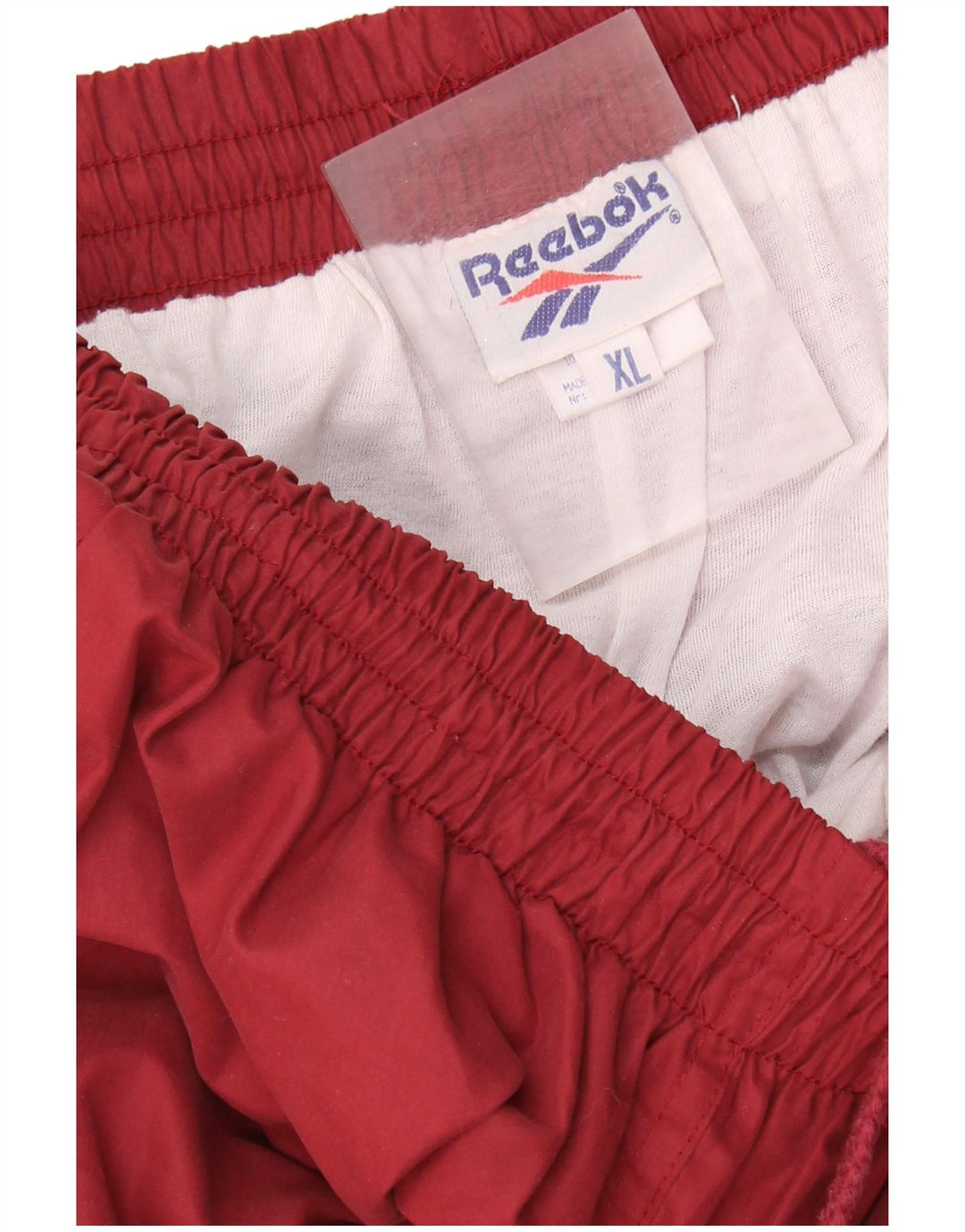 REEBOK Muška trenirka Hlače Joggers XL Bordo poliester