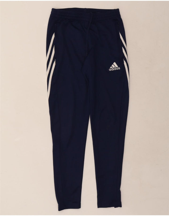 Adidas muške trenirke Climalite male tamnoplave hlače od poliestera