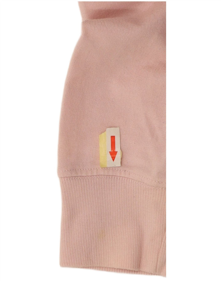 CALVIN KLEIN Ženski džemper s grafičkim motivima UK 14 srednje ružičasti pamuk