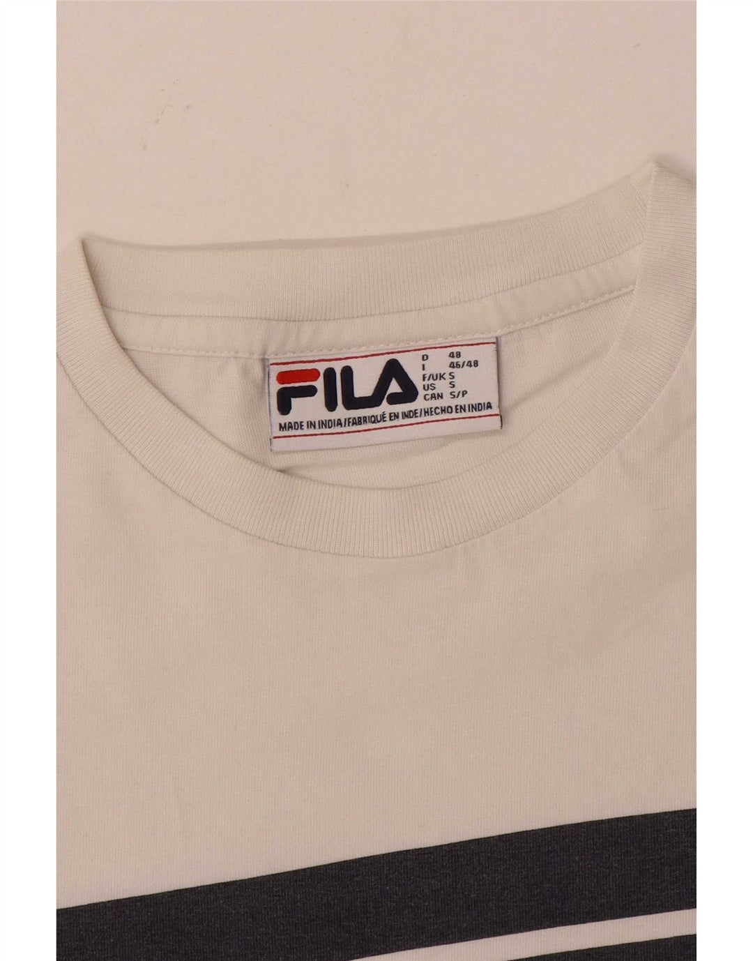 Fila Muška majica kratkih rukava s grafičkim motivima Mala bijela