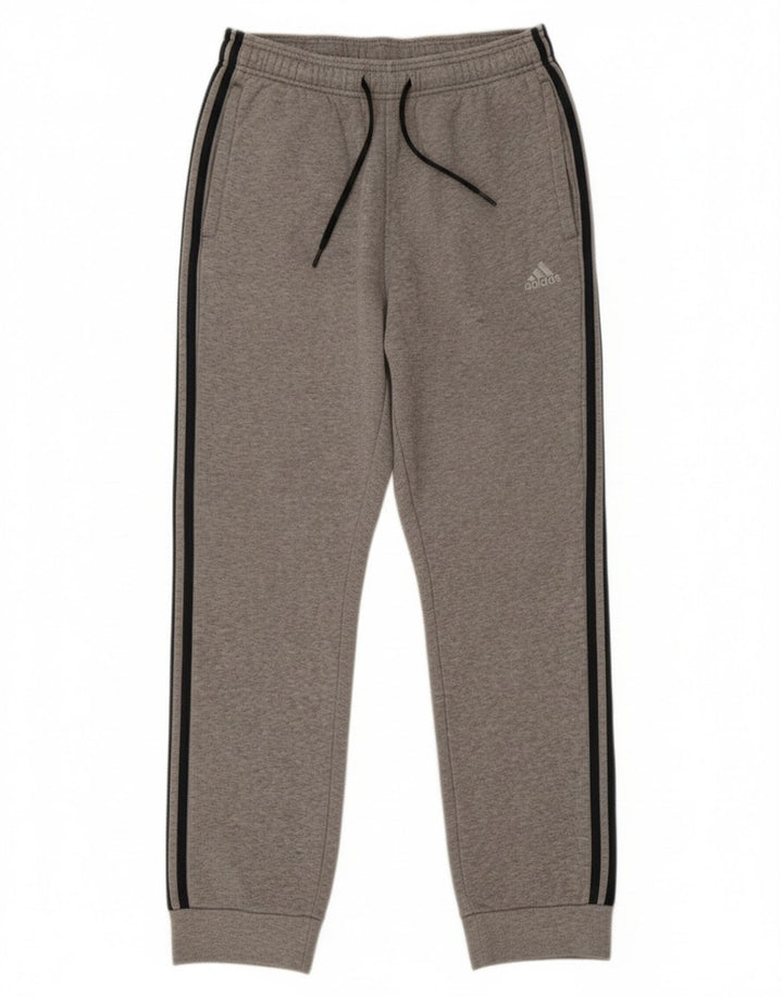 Adidas muške trenirke, srednje sive pamučne hlače