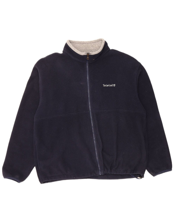 Timberland Muška polartec jakna od flisa UK 40 velika tamnoplava poliester