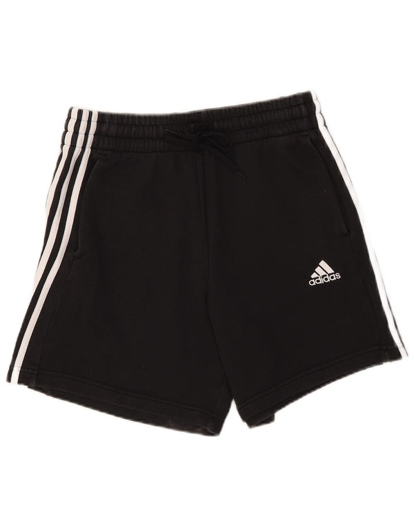 Adidas kratke sportske hlače za dječake 13-14 godina srednje crne pamučne boje