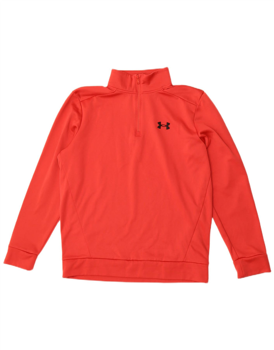 Under Armour muška majica s izrezom i srednjim crvenim poliesterom