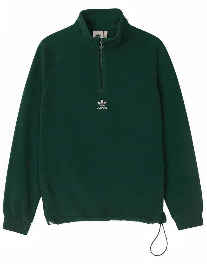 Adidas muški grafički flis džemper mali zeleni poliester