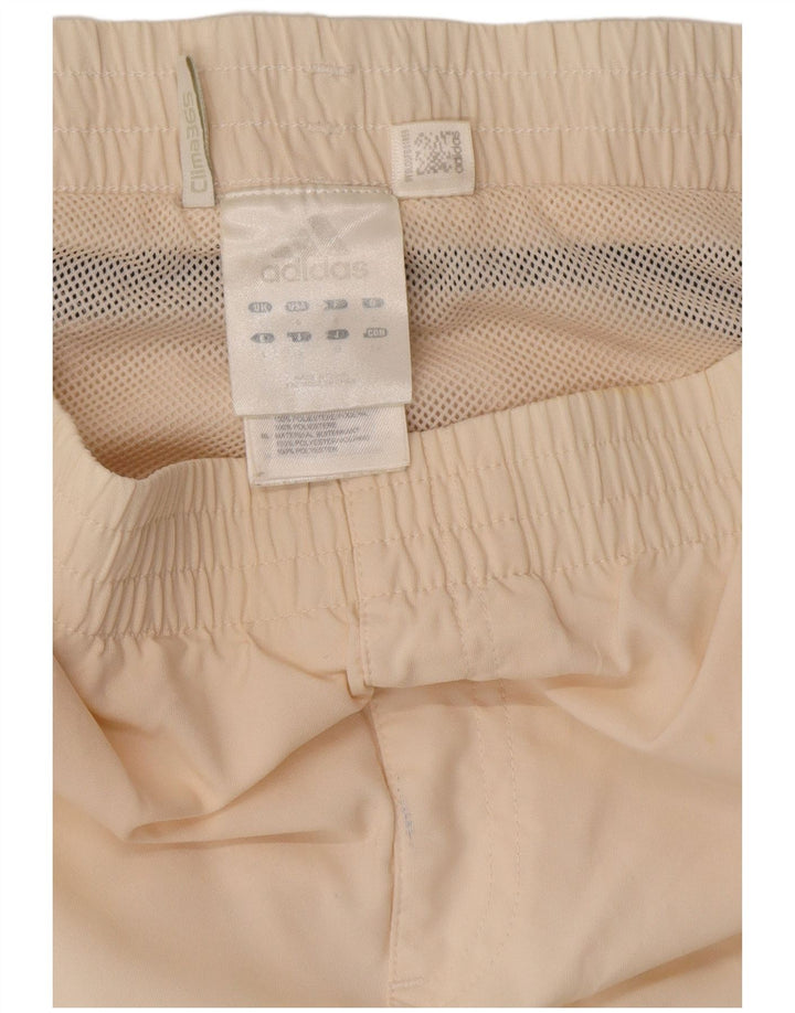 ADIDAS muške sportske kratke hlače Clima 365, male prljavo bijele poliesterske hlače