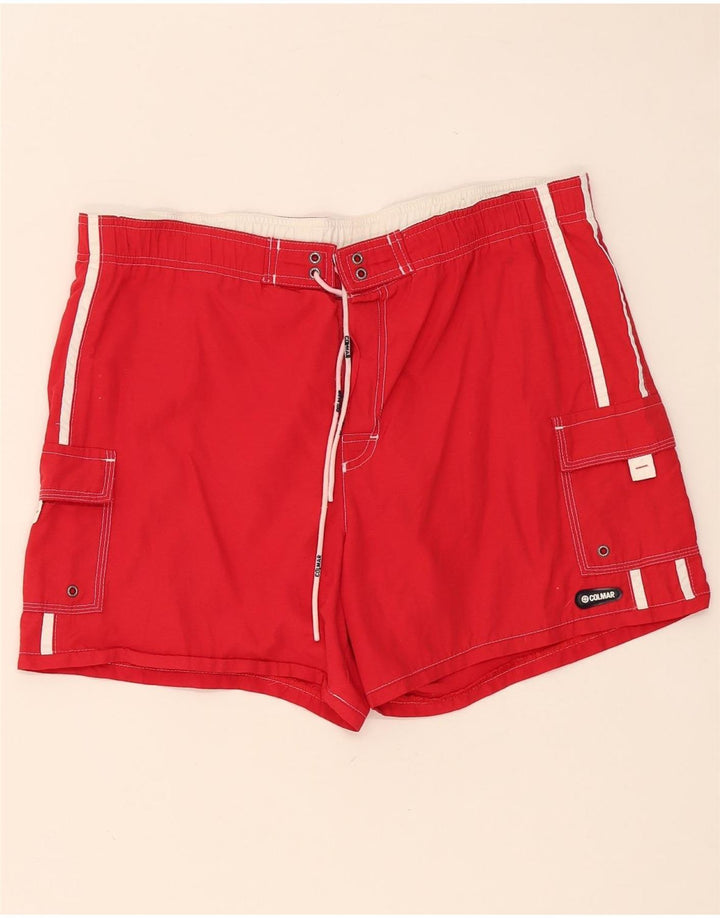 Colmar muške kratke kupaće hlače IT 50 Large Red Colourblock poliamid