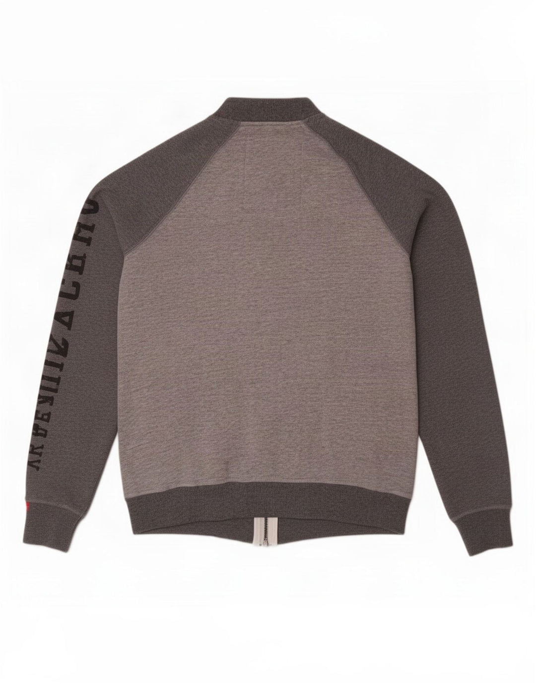 Superdry muška gornja jakna trenirke s grafičkim motivima, veliki pamuk u sivoj boji