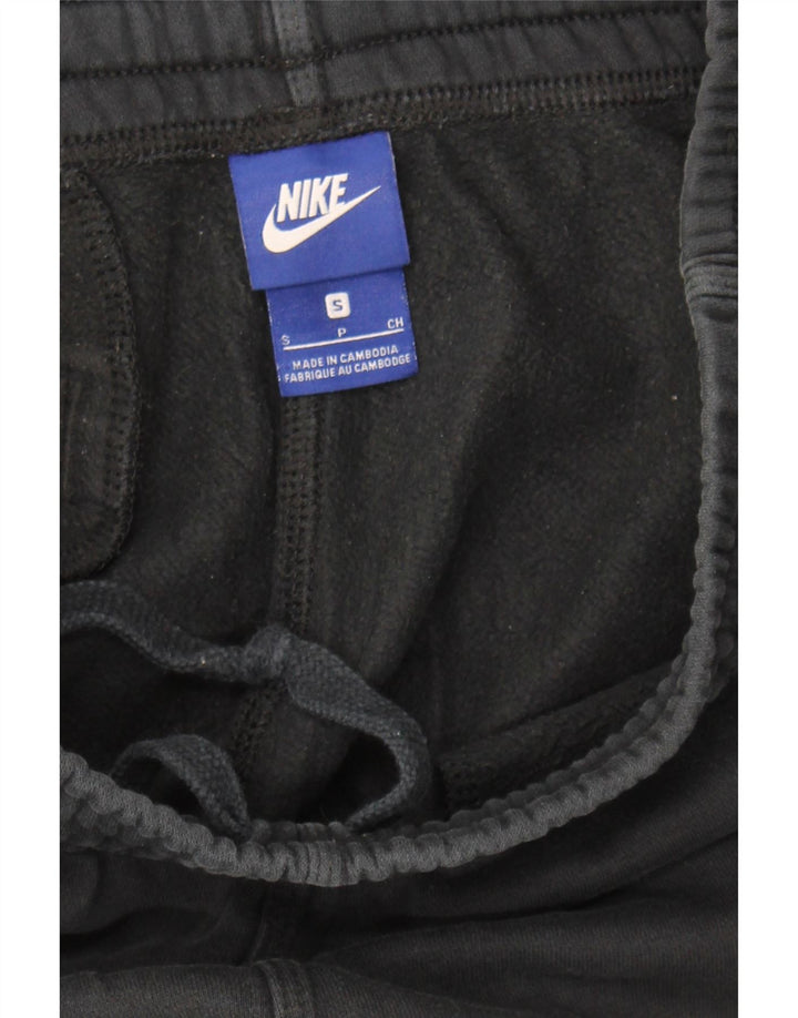 NIKE Mens Tracksuit Trousers Joggers Small  Black Cotton Vintage Nike and Second-Hand Nike from Messina Hembry 