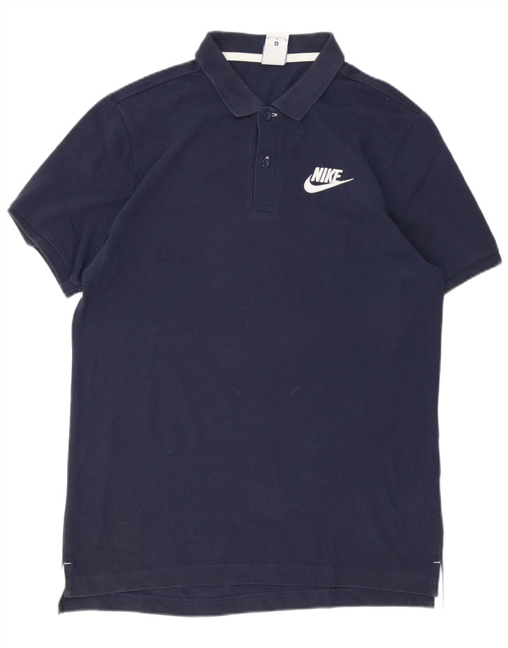 Nike muška polo majica Srednje tamnoplavi pamuk