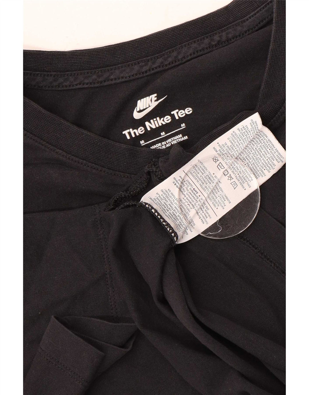 Nike muška majica kratkih rukava Srednji crni pamuk