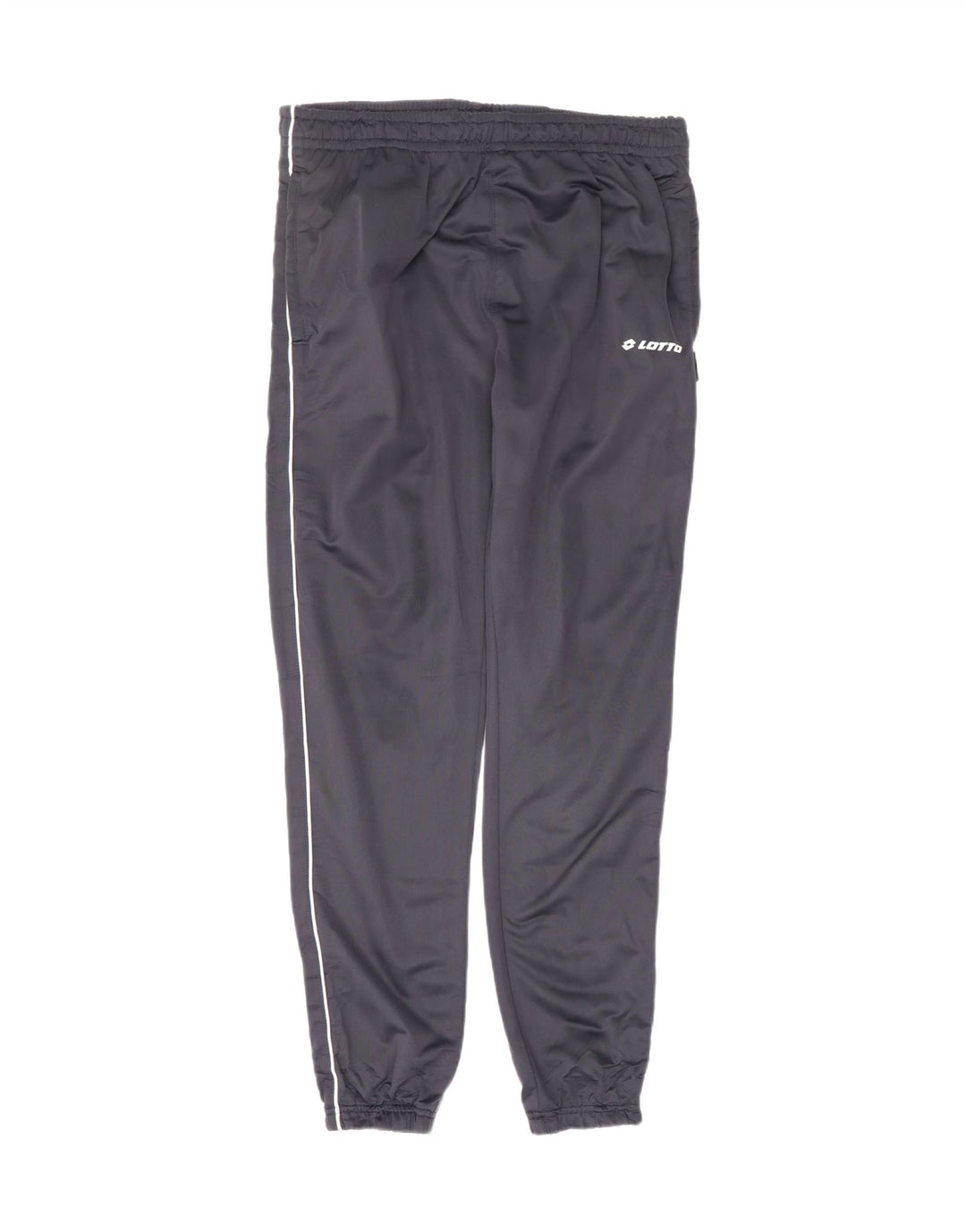 LOTTO Mens Tracksuit Trousers Joggers Large Navy Blue Polyester Vintage Lotto and Second-Hand Lotto from Messina Hembry 