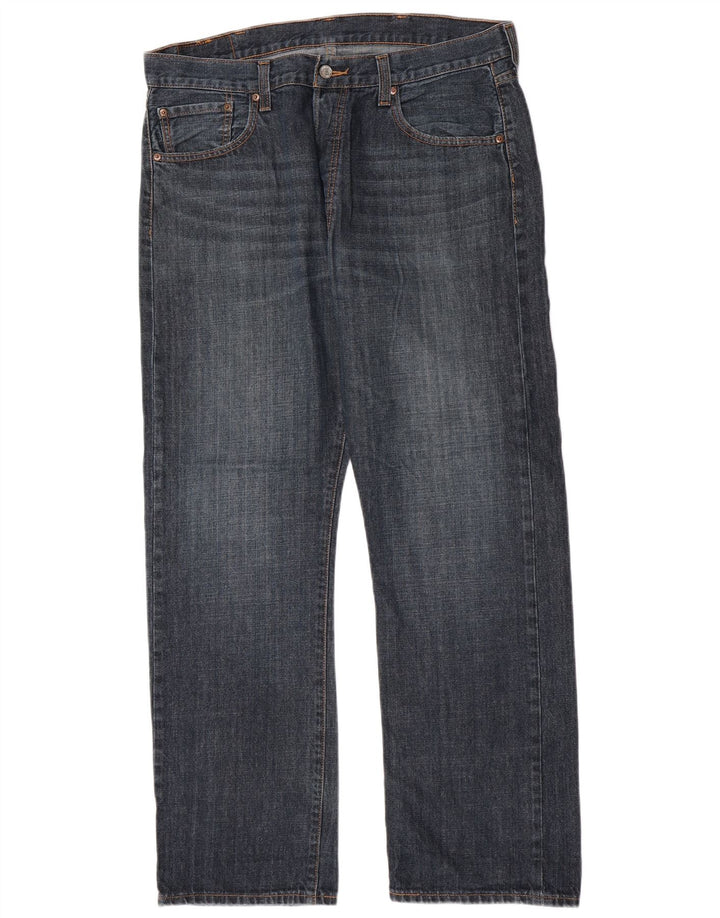 Levi's muške 501 ravne traperice W38 L32 plavi pamuk
