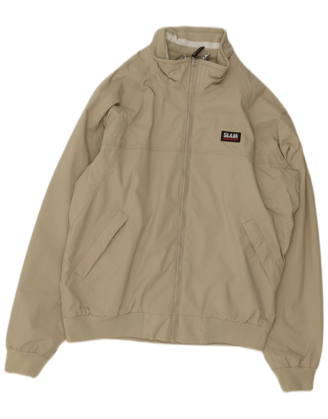 Muška bombaška jakna Slam UK 36, mali zeleni najlon