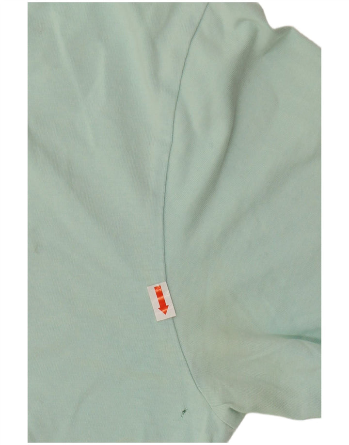 NEW BALANCE Ženska majica kratkih rukava s grafičkim motivima UK 14 Srednje zeleni pamuk