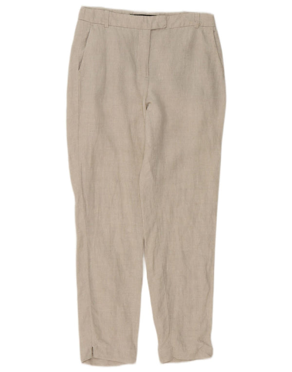 Zara ženske uske chino hlače EU 34 2XS W24 L26 bež lan