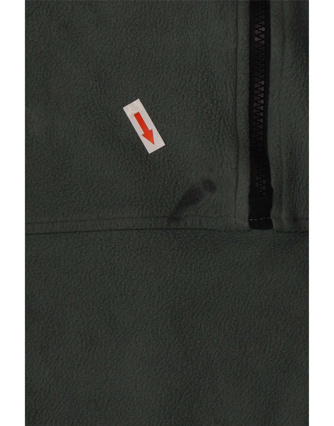 The North Face muški džemper od flisa s patentnim izrezom, veliki zeleni poliester