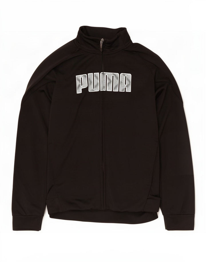 Gornja jakna trenirke Puma Boys Graphic 11-12 Years Black