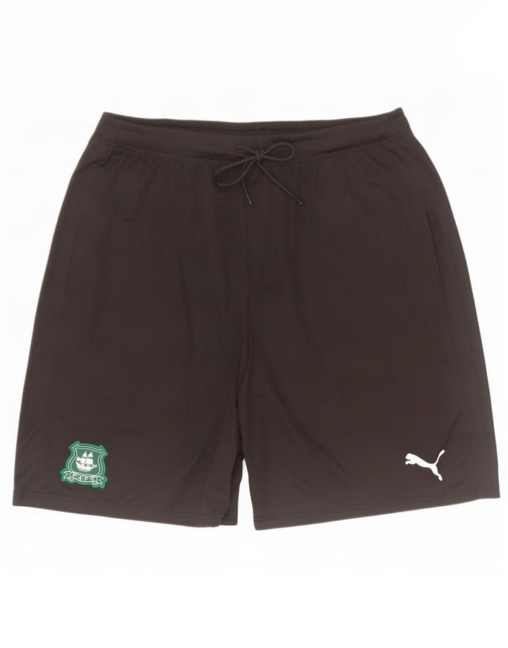 Puma muške sportske kratke hlače 2XL crni poliester