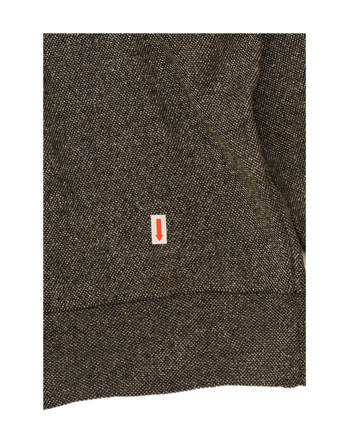 VINTAGE Ženska prekomjerna trenirka s grafičkim motivima UK 10 Mala siva