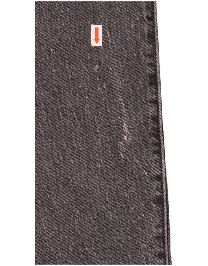 LEVI'S muške 501 ravne traperice W29 L30 sivi pamuk