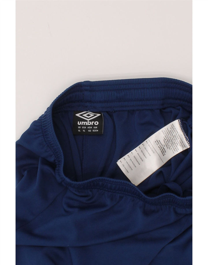 Umbro kratke sportske hlače za dječake 11-12 godina, veliki mornarsko plavi poliester